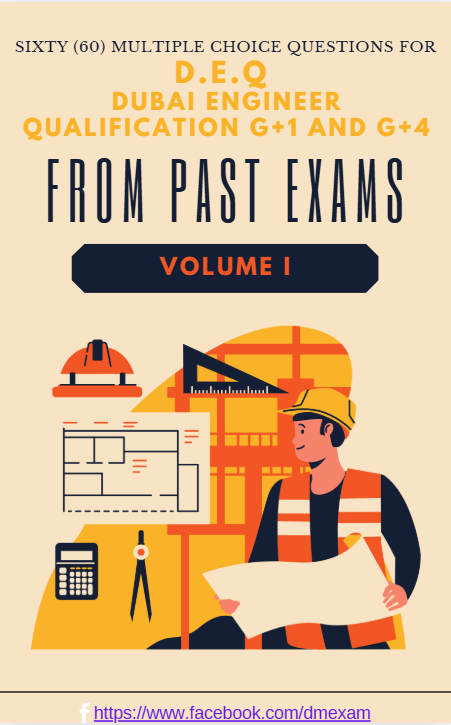 G+1 contracting Dubai municipality exam for Diploma Holder