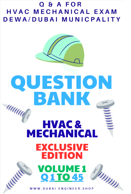 0011 AC _ HVAC Mechanical Engineering questions and answers preparation for Dubai Municipality Exams - DEWA
