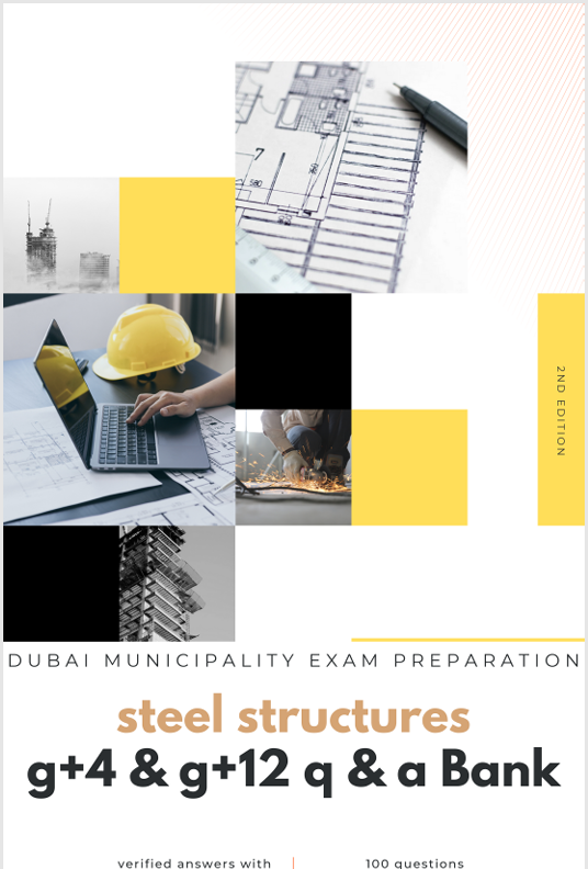 0013 Preparation for the Dubai Municipality Exam G+4 and G+12 steel structures