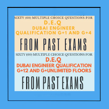 151- D.M. Contractor e-Book bundle for Dubai Municipality Exams G+1, G+4, G+12, and G+Unlimited