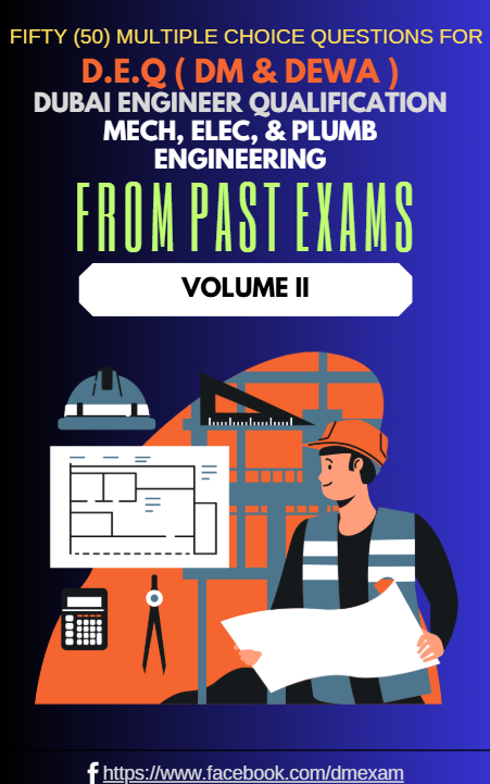 14-  D.M / DEWA Exam Questions for ELEC, and PLUMB ENGINEERING