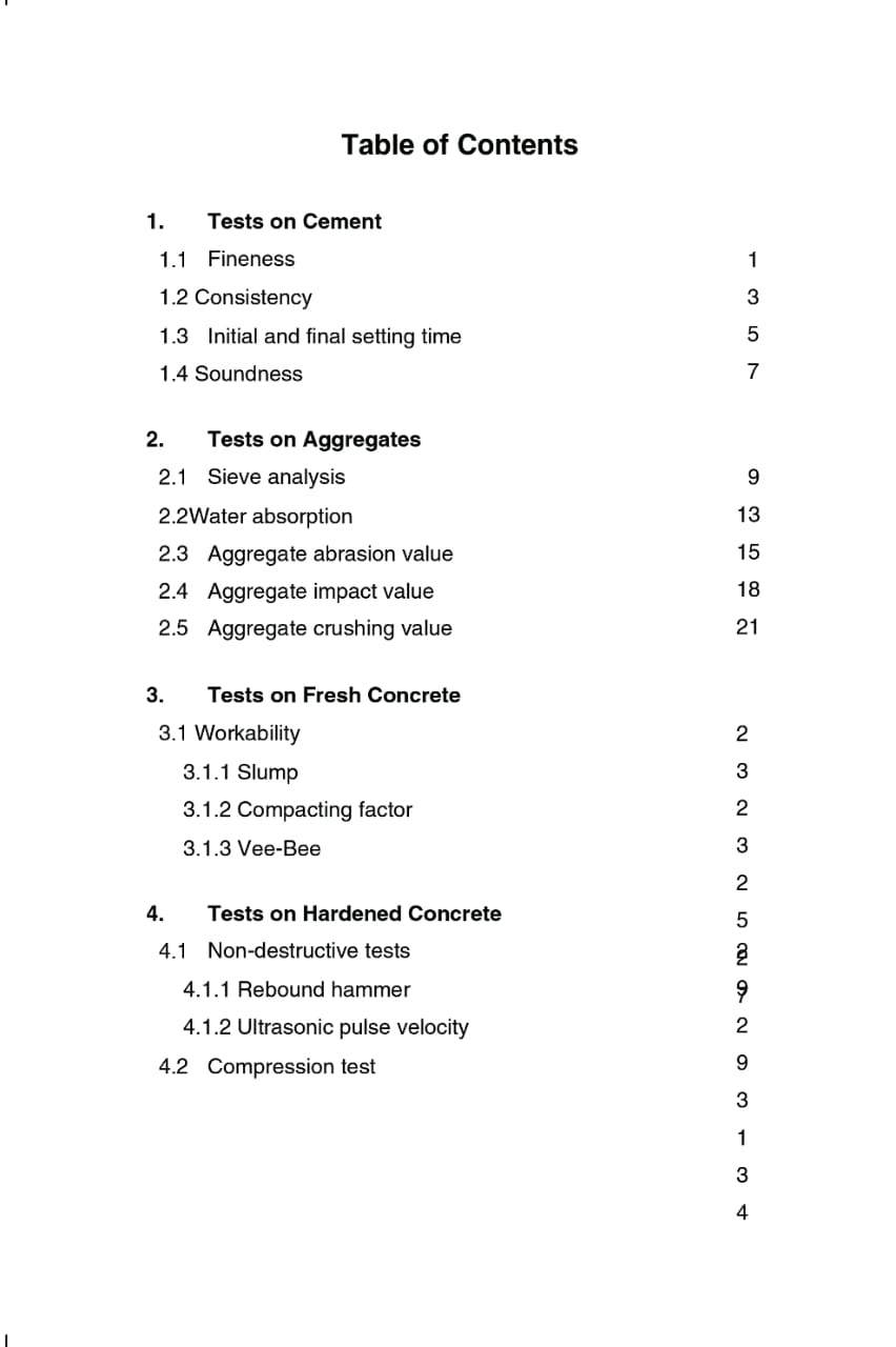 Material Testing Handbook for Civil Engineers