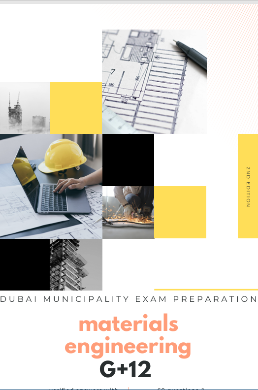 Materials Engineering Dubai Municipality Exam preparation G+12