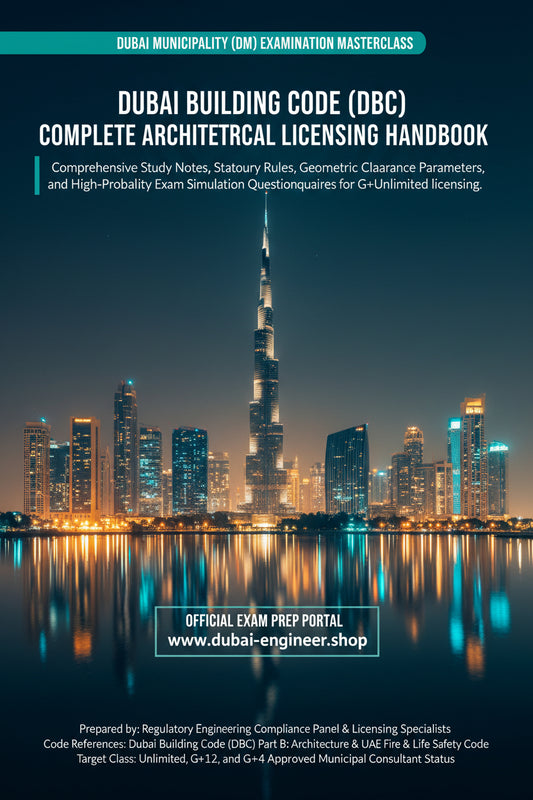 DUBAI BUILDING CODE
(DBC) COMPLETE ARCH GUIDE TO MASTER DM EXAMS